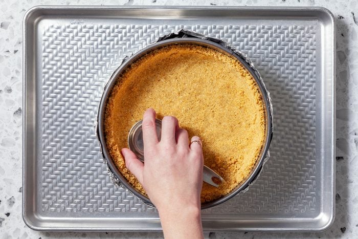 graham crackers, sugar and melted butter
