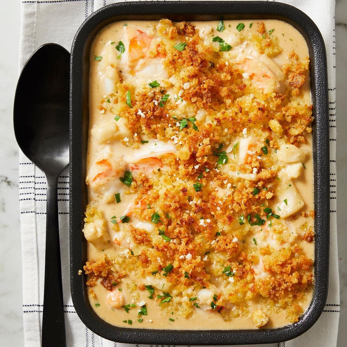 Seafood Thermidor