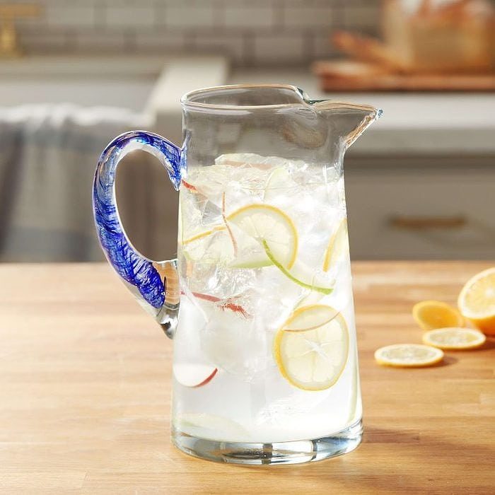 Libbey Cabos Blue Handled Glass Pitcher Ecomm Via Target.com 