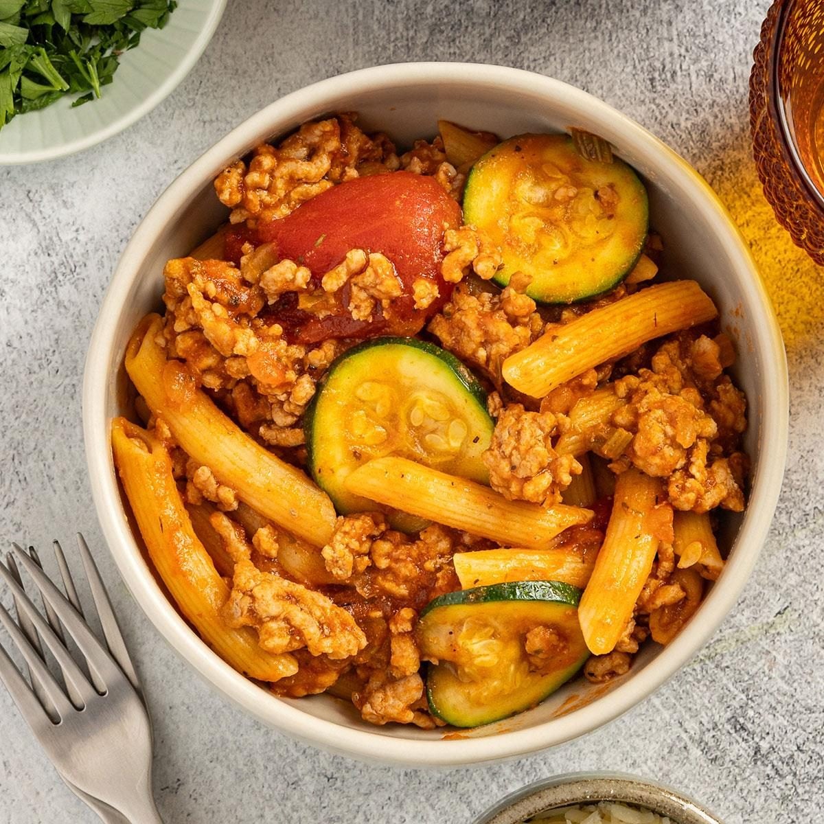 Ground Pork Pasta