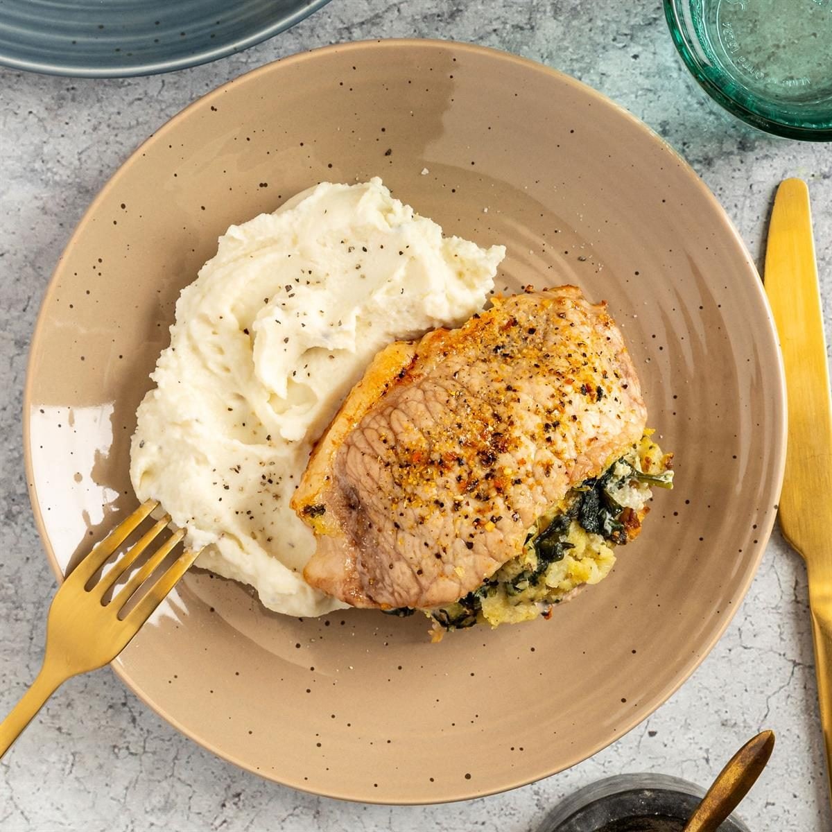 Stuffed Pork Chops