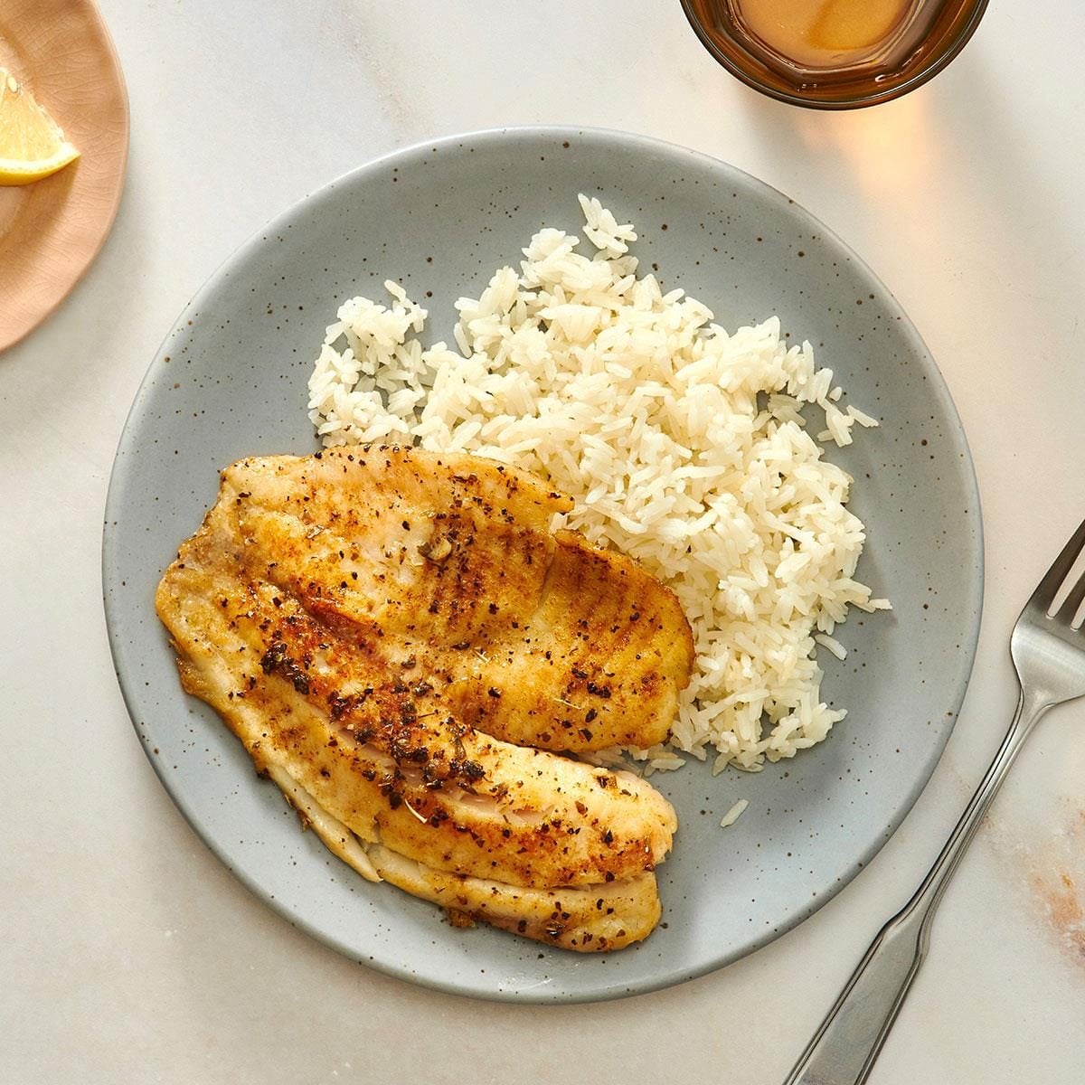 Tilapia with Jasmine Rice