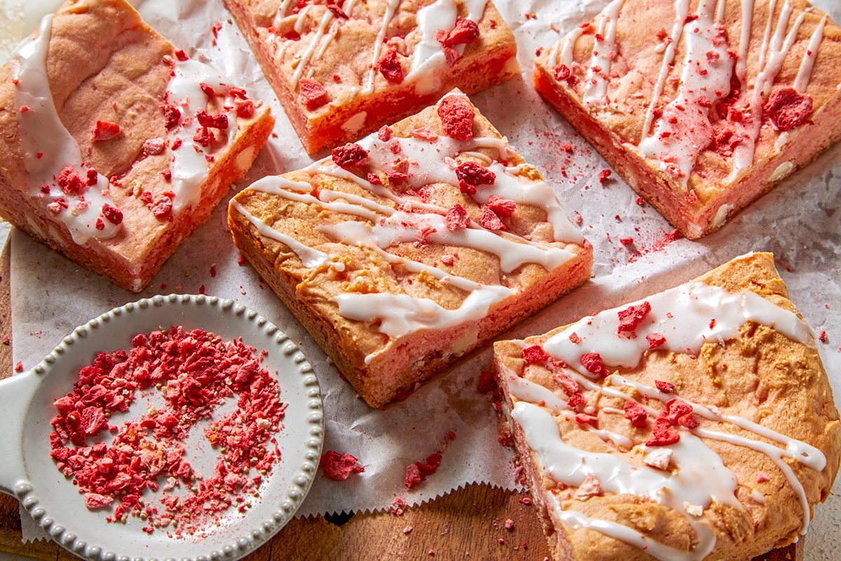 Strawberry Brownies