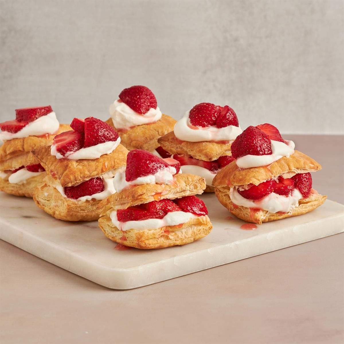 Strawberry Shortcake Puffs
