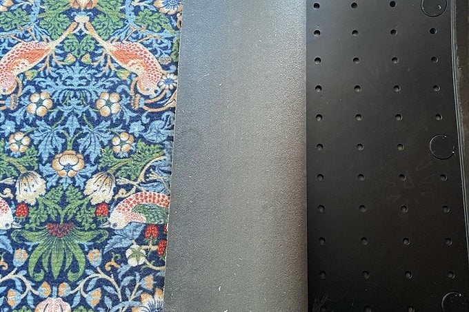 A Ruggable Doormat slightly folded