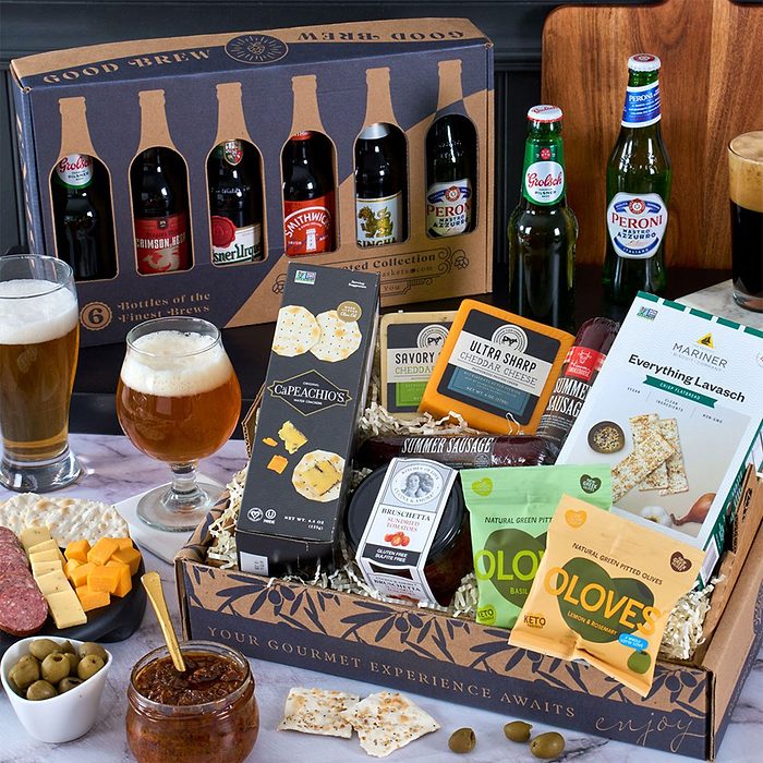 Beer And Charcuterie Basket