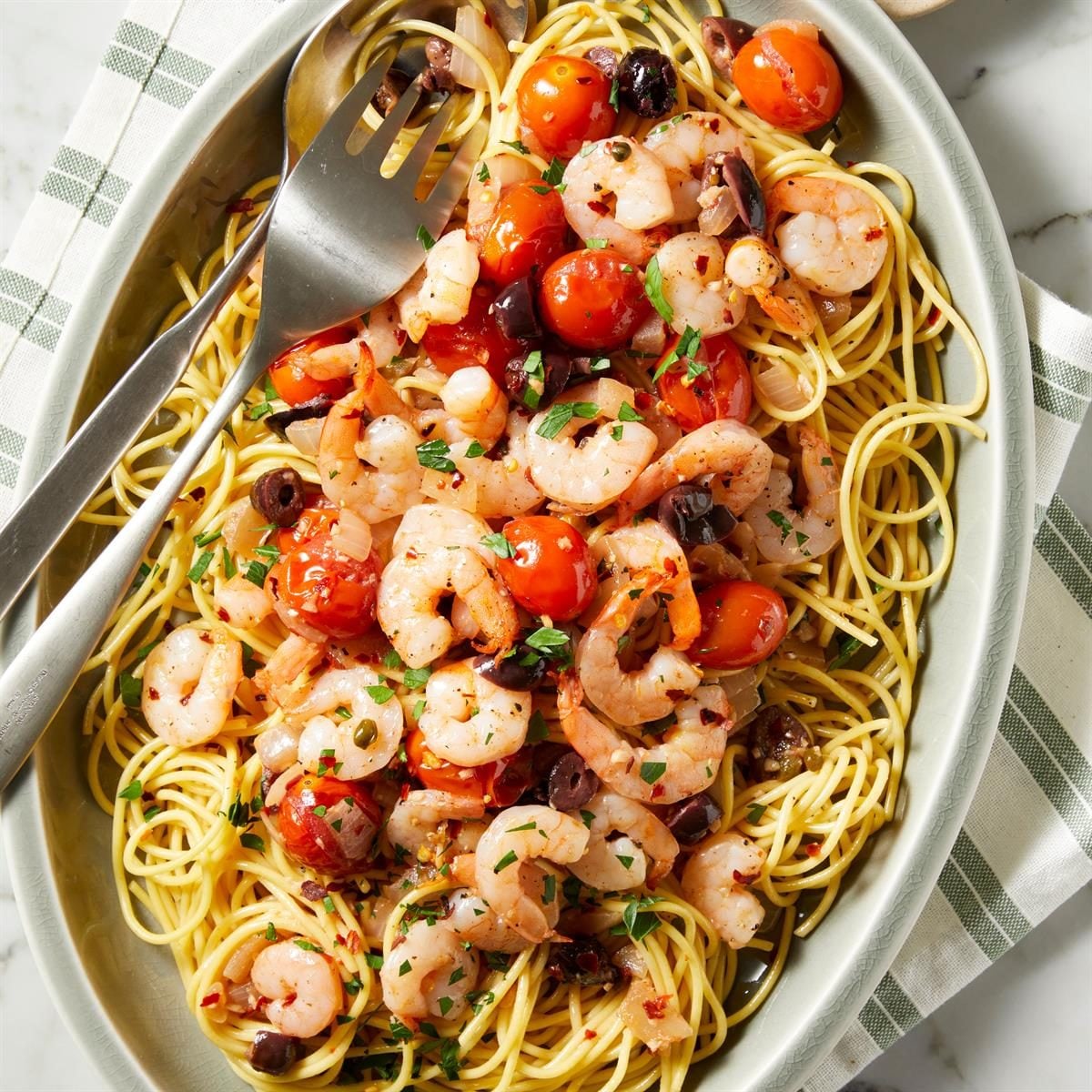 Shrimp Puttanesca
