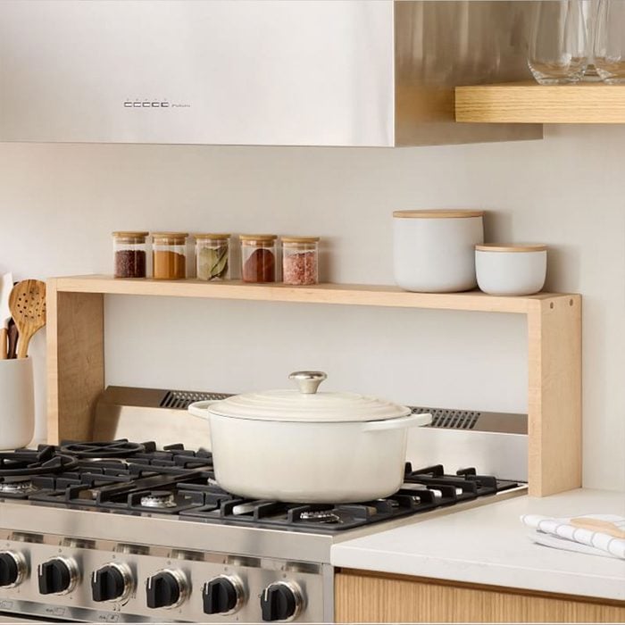 Stove Top Shelf Riser