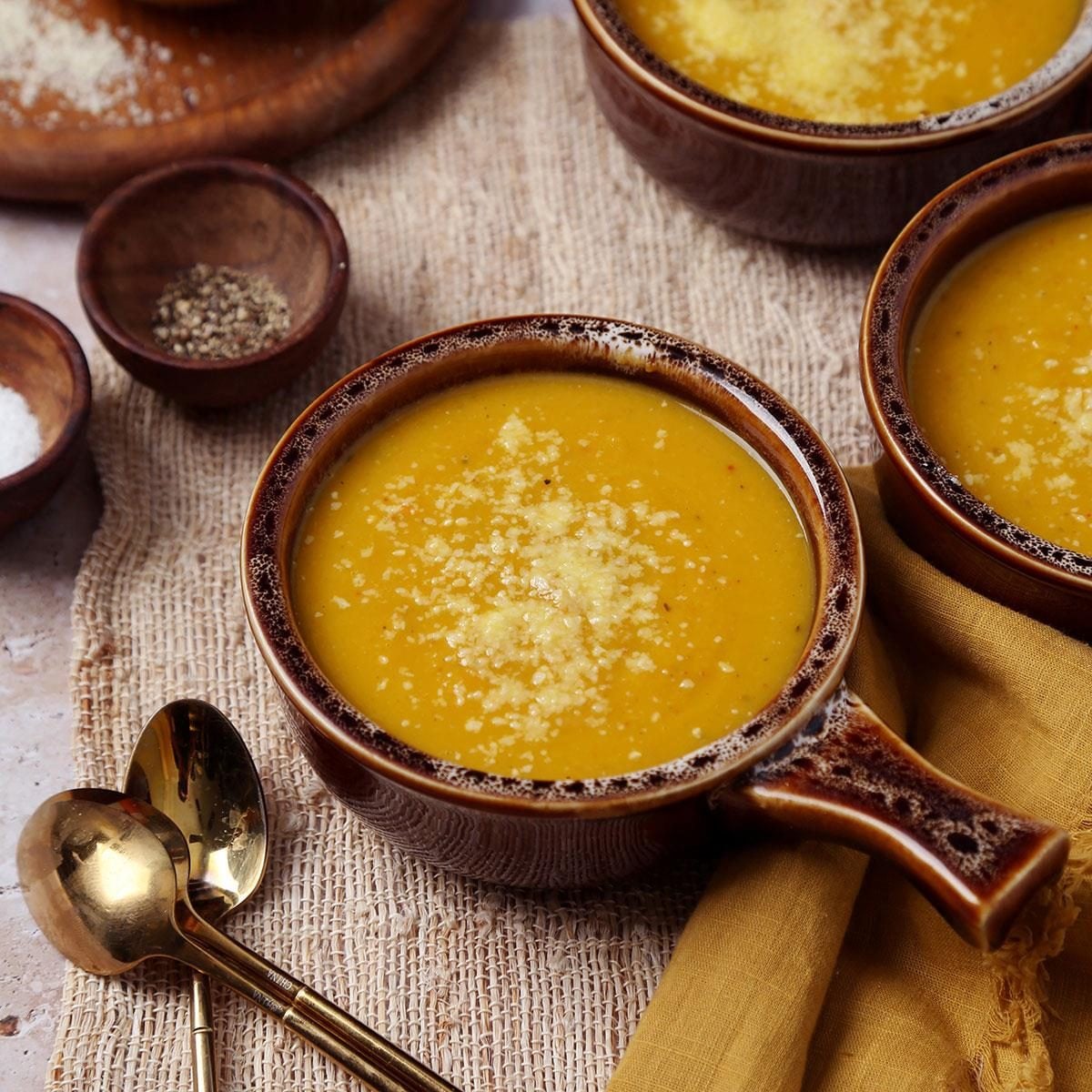 Butternut Squash and Sweet Potato Soup