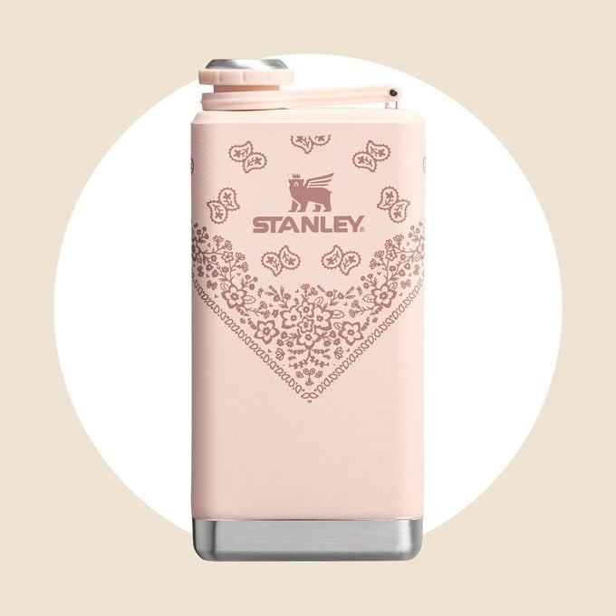 Conch Floral Adventure Pre Party Flask