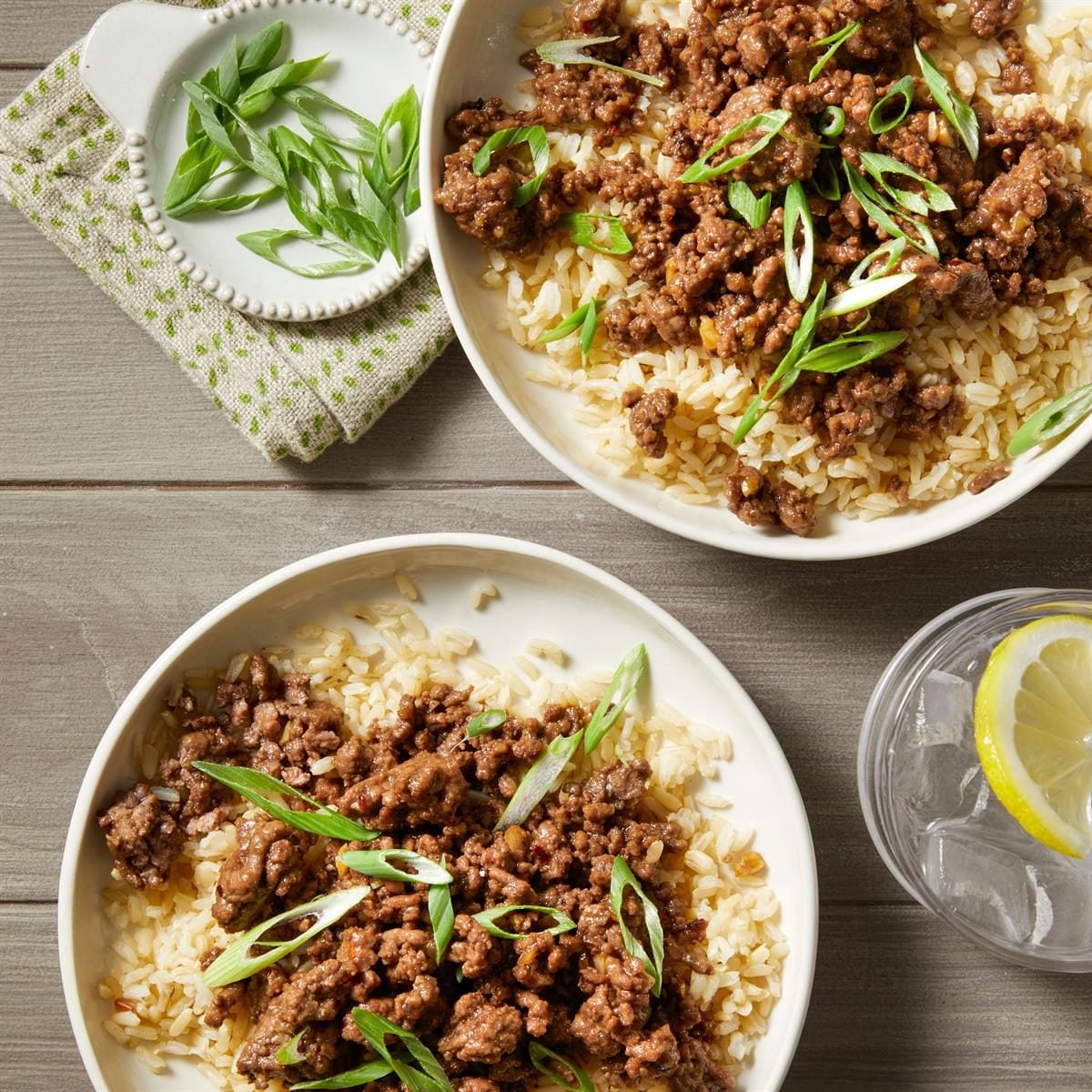 Korean Beef and Rice
