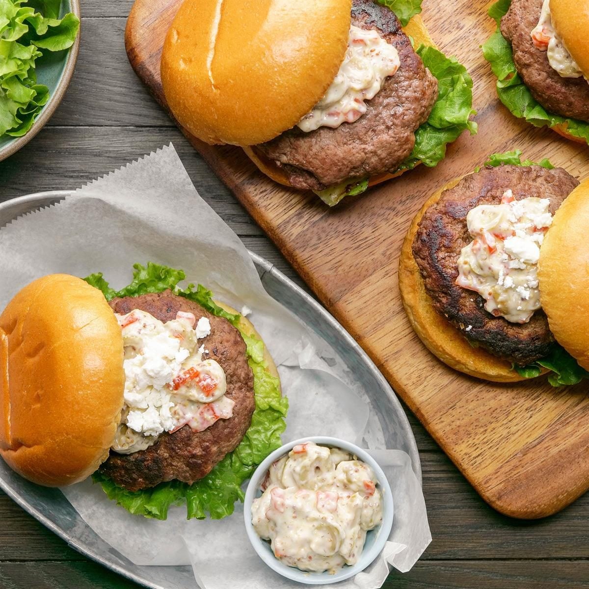 Olive Burgers