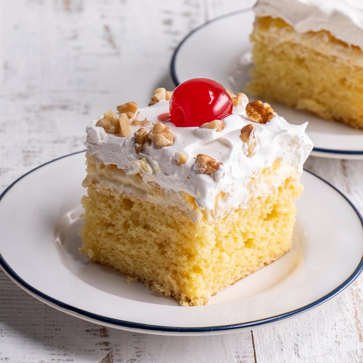 Pineapple Pudding Cake