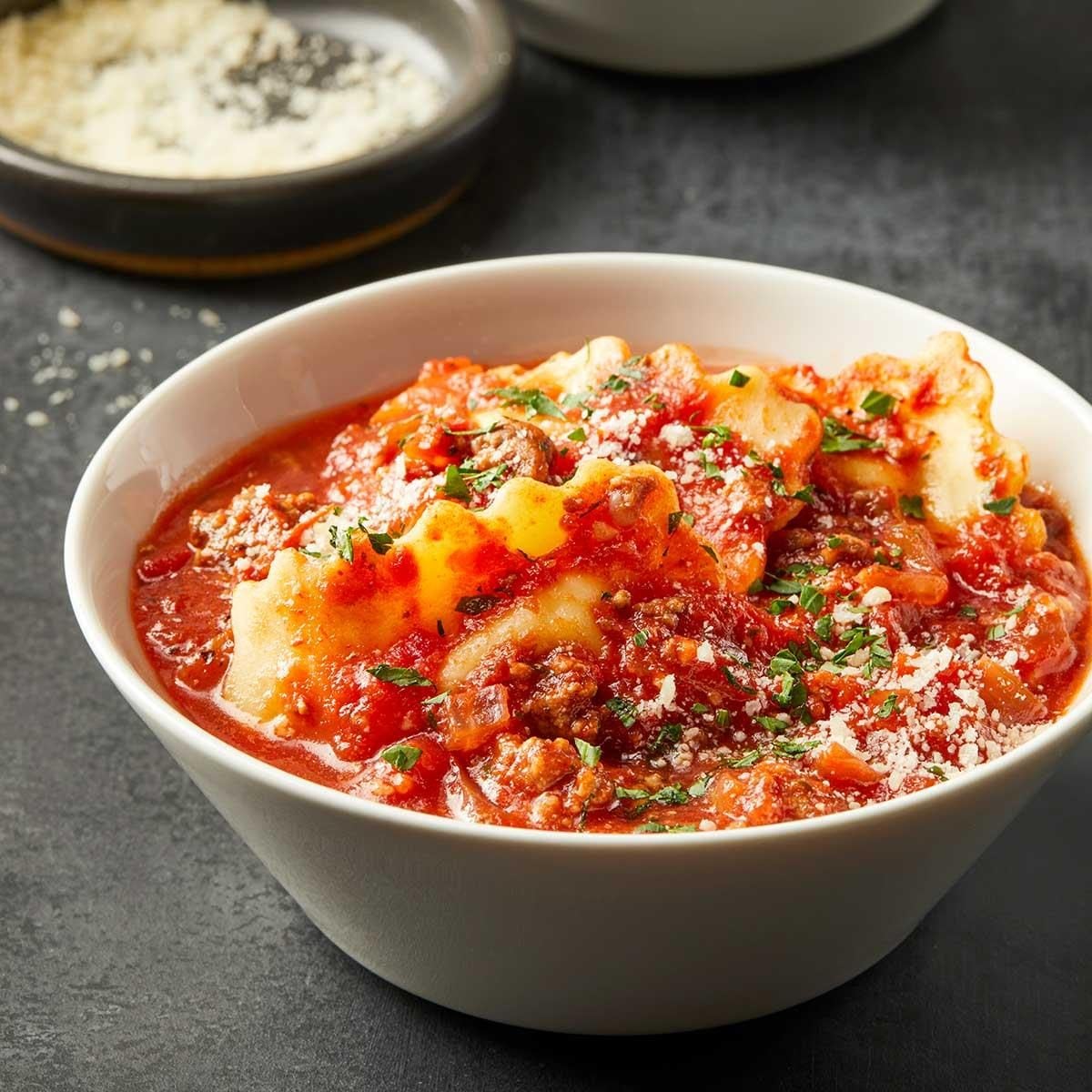 Ravioli Soup