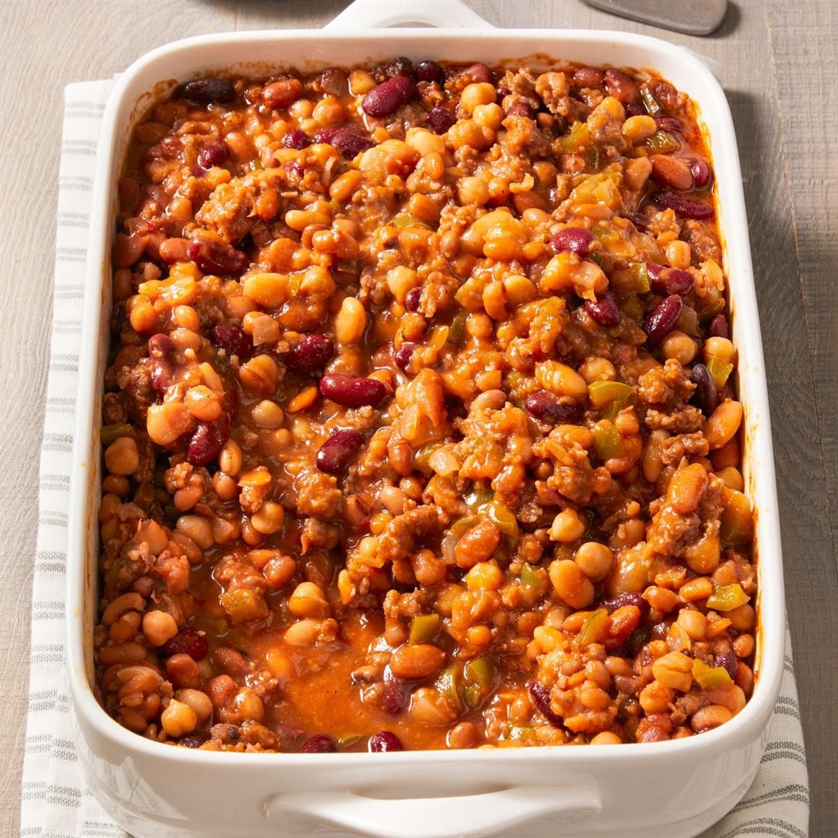 Baked Beans and Sausage