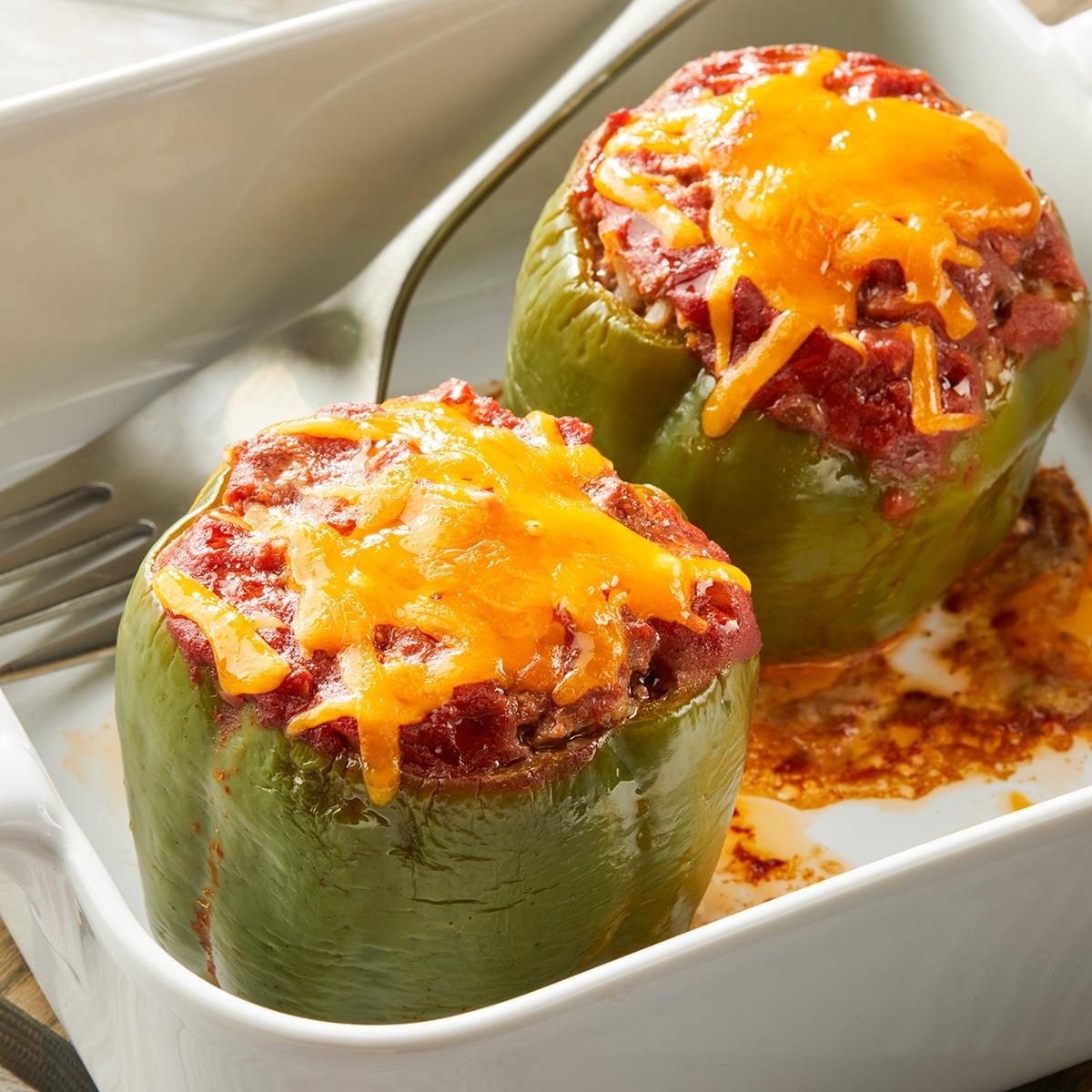 Stuffed Peppers for Two