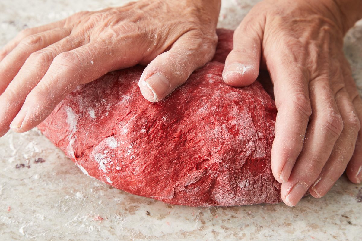 kneading dough