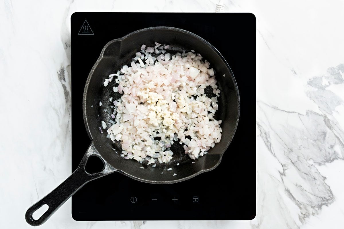Add garlic; cook