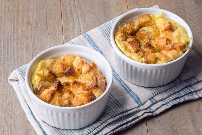 3/4 shot of Bread Pudding