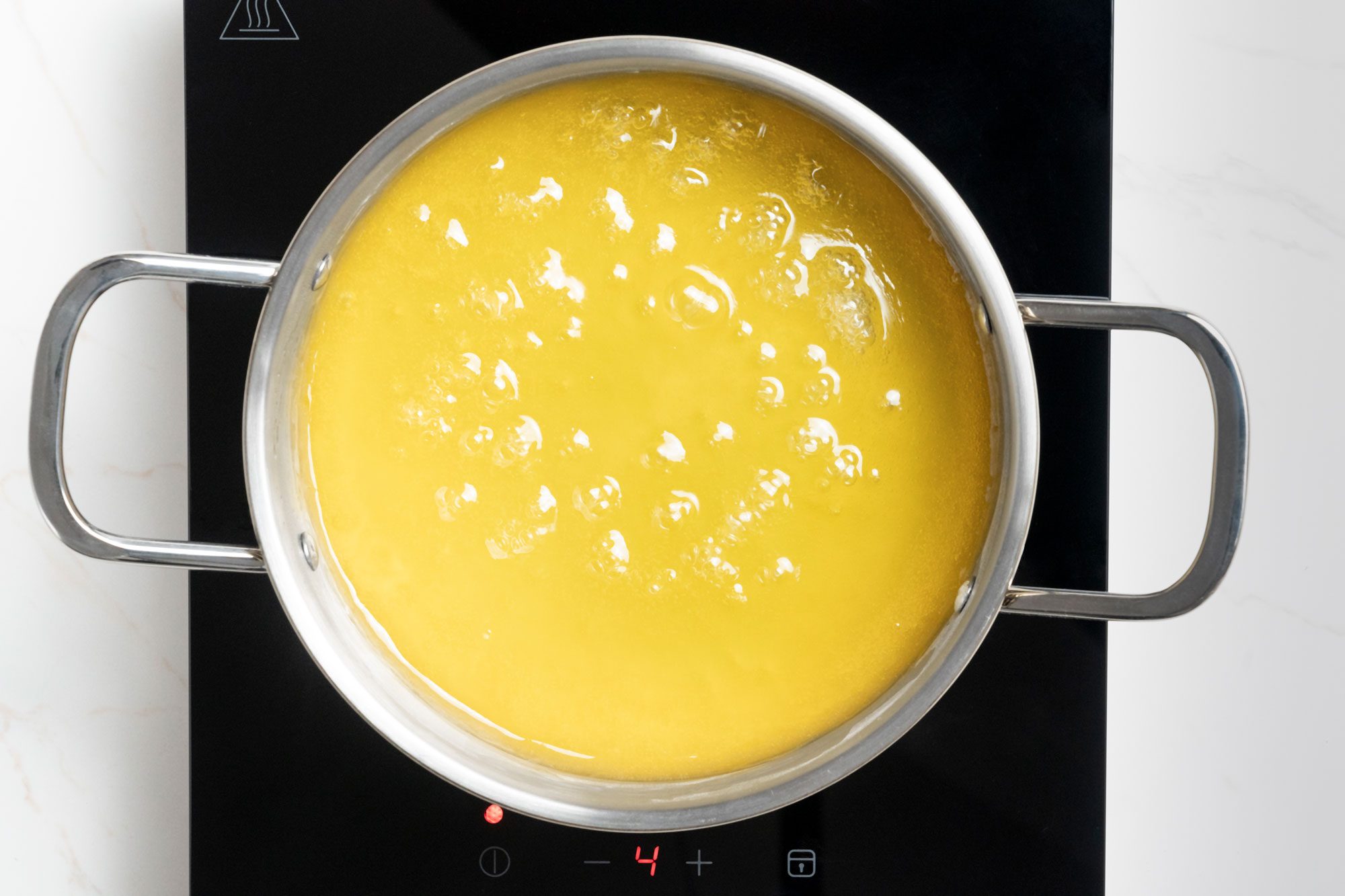 Stir until smooth