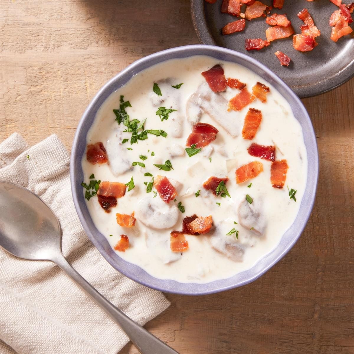Bacon Mushroom Soup