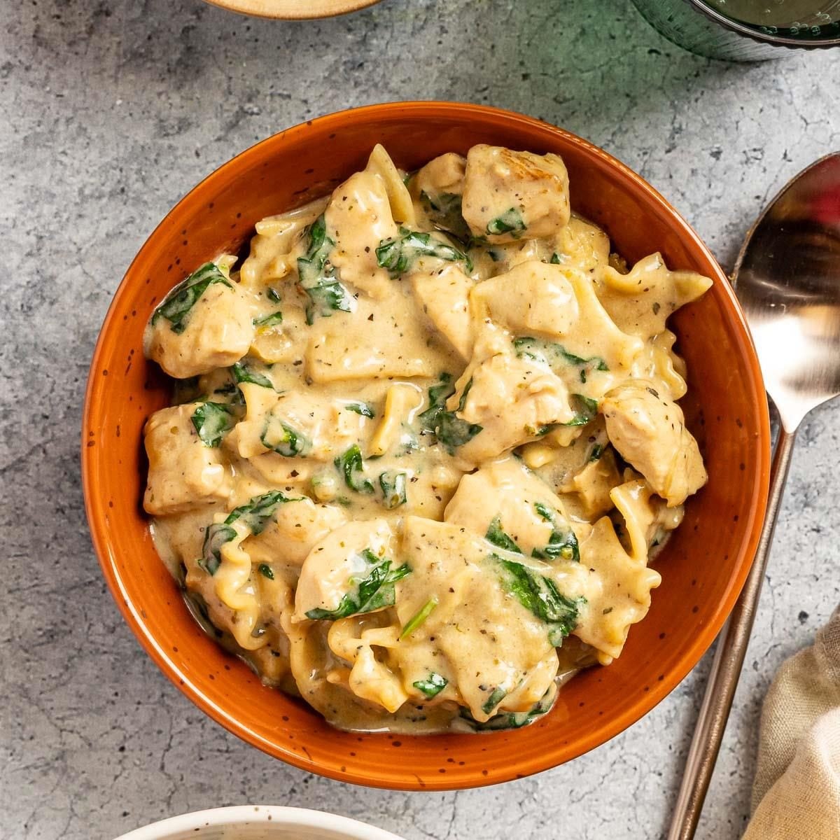 White Lasagna Soup