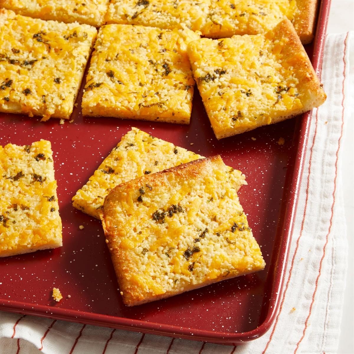 Garlic-Cheese Flatbread