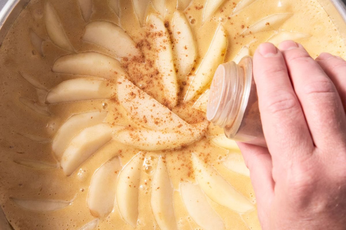 sprinkle with remaining 2 teaspoons brown sugar and cinnamon.