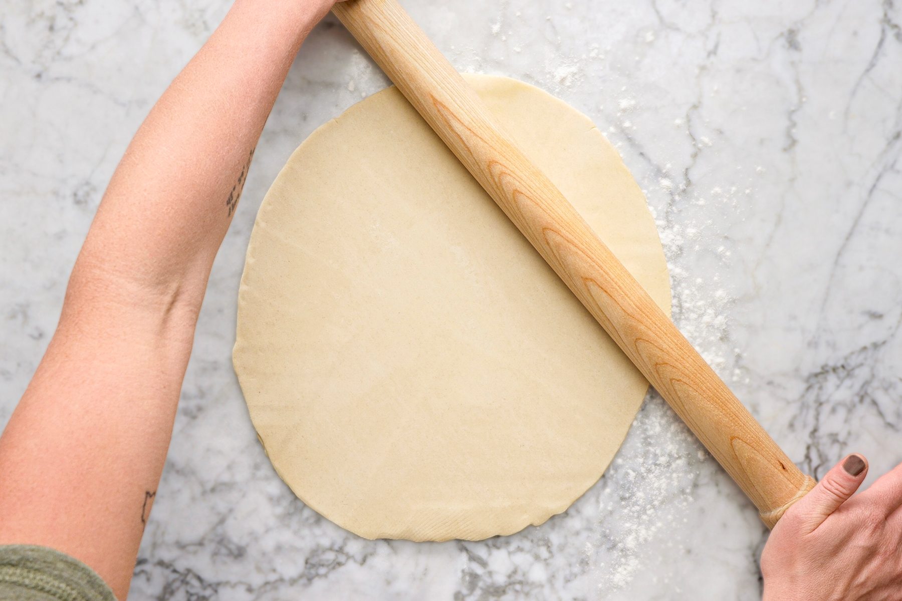 roll out the dough