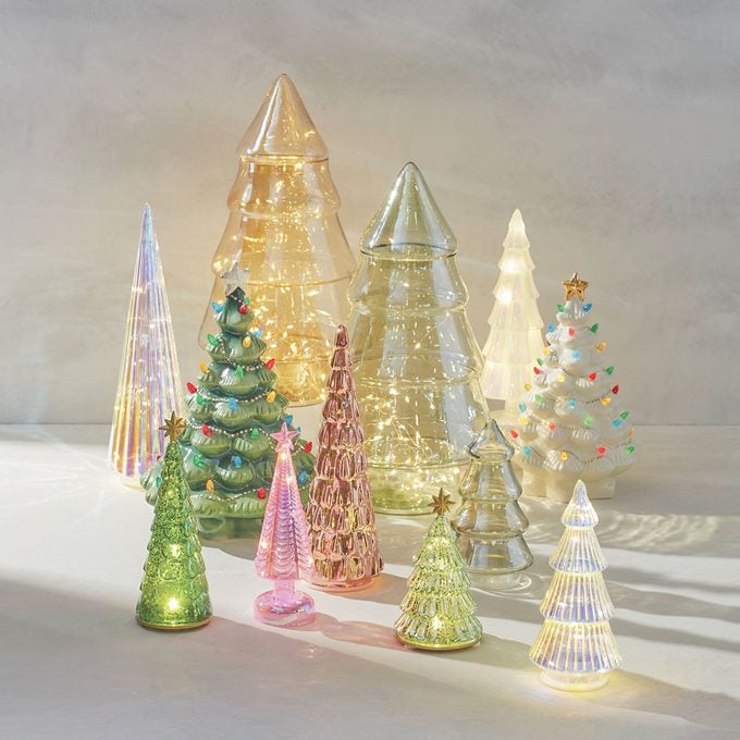 The Lowe's Christmas Collection Is Here Lighted Christmas Tree Figurine