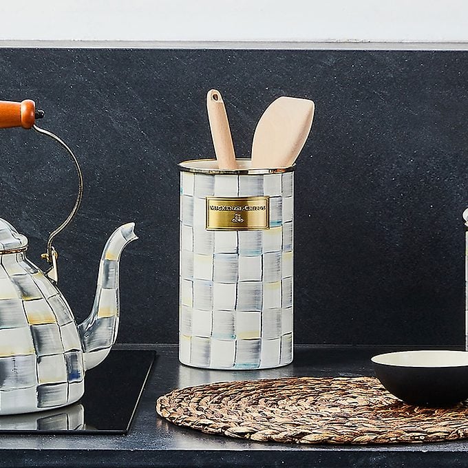 Sterling Check Utensils Holder
