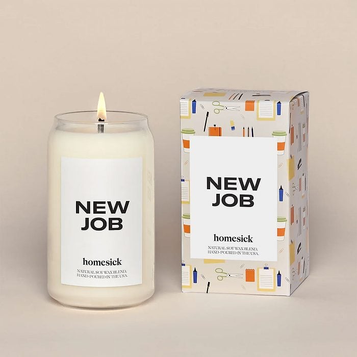New Job Candle