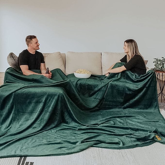 Big Blanket Co. Original Stretch Blanket 01 Via Amazon.com
