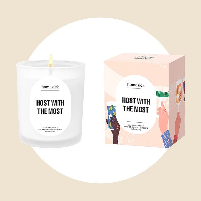 Host With The Most Candle Via Homesick.com