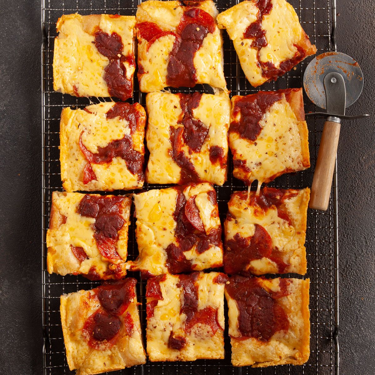 Detroit Style Pizza