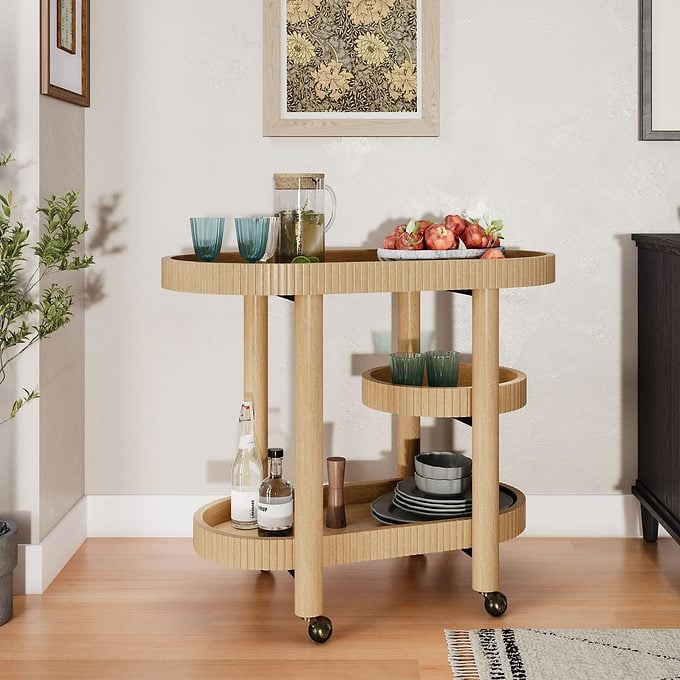 Beautiful Bar Cart Via Amazon.com