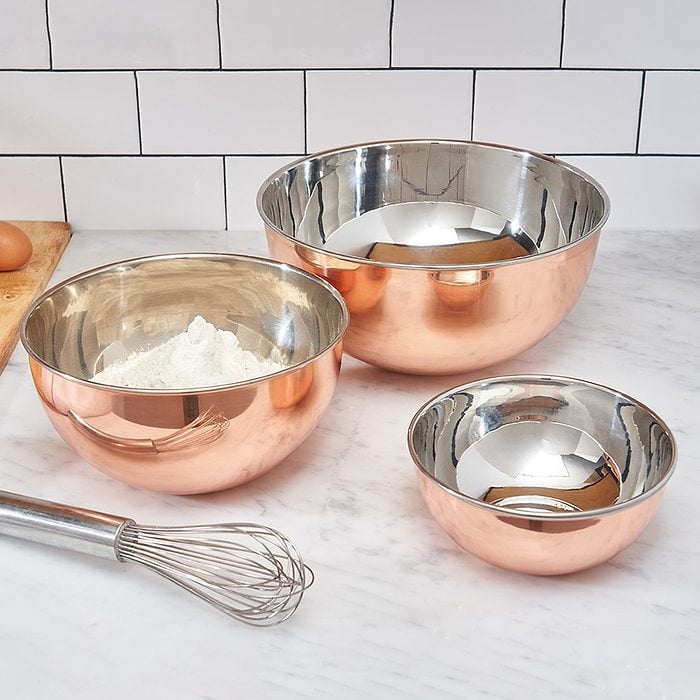 Beautiful Steel Lined Copper Bowls Via Garrettwade.com