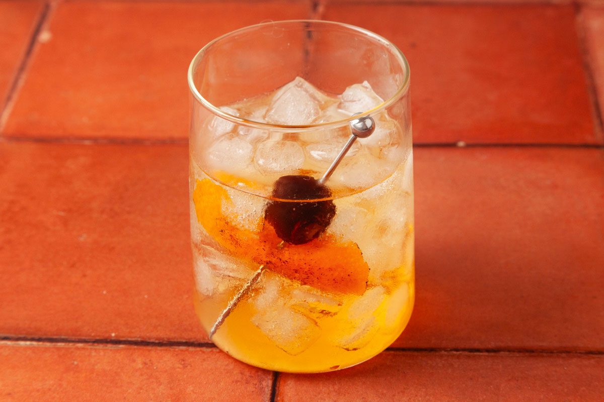 Mezcal Old Fashioned 
