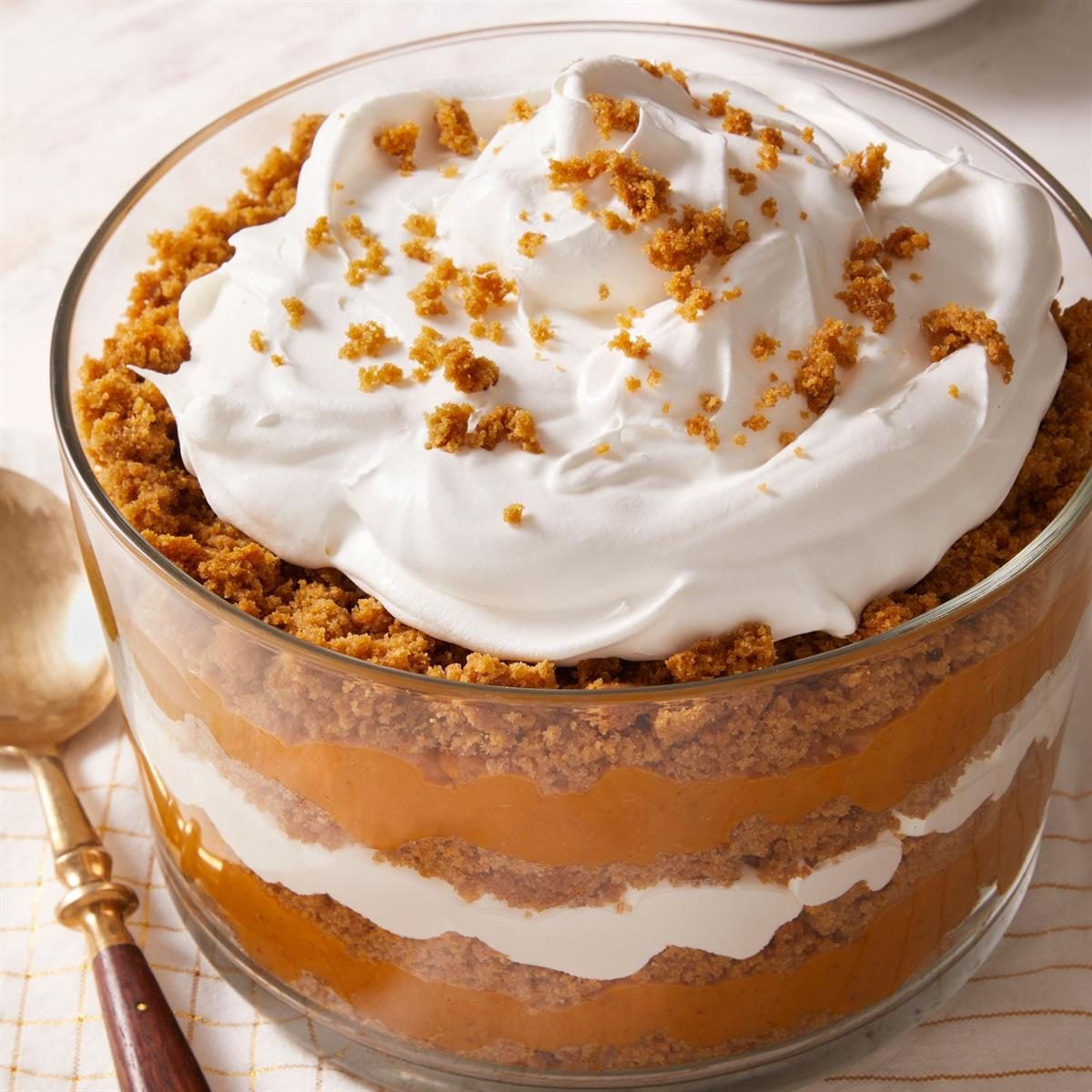 Pumpkin Gingerbread Trifle