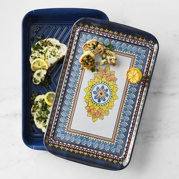 Sicily 2 Piece Grill Marinade & Prep Tray Set