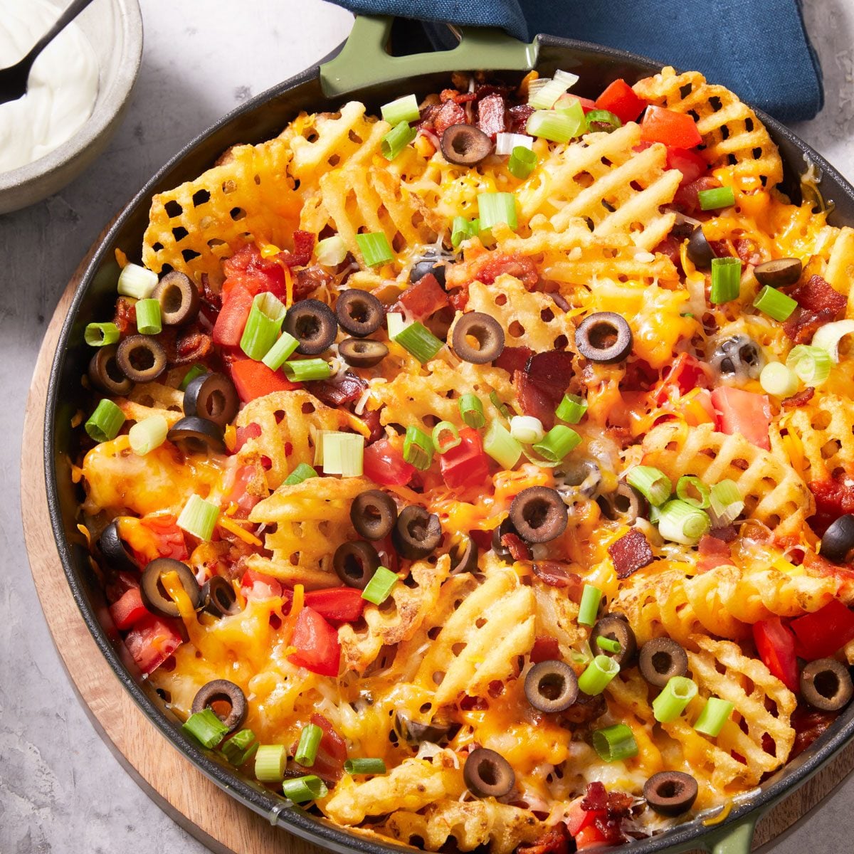 Waffle Fry Nachos