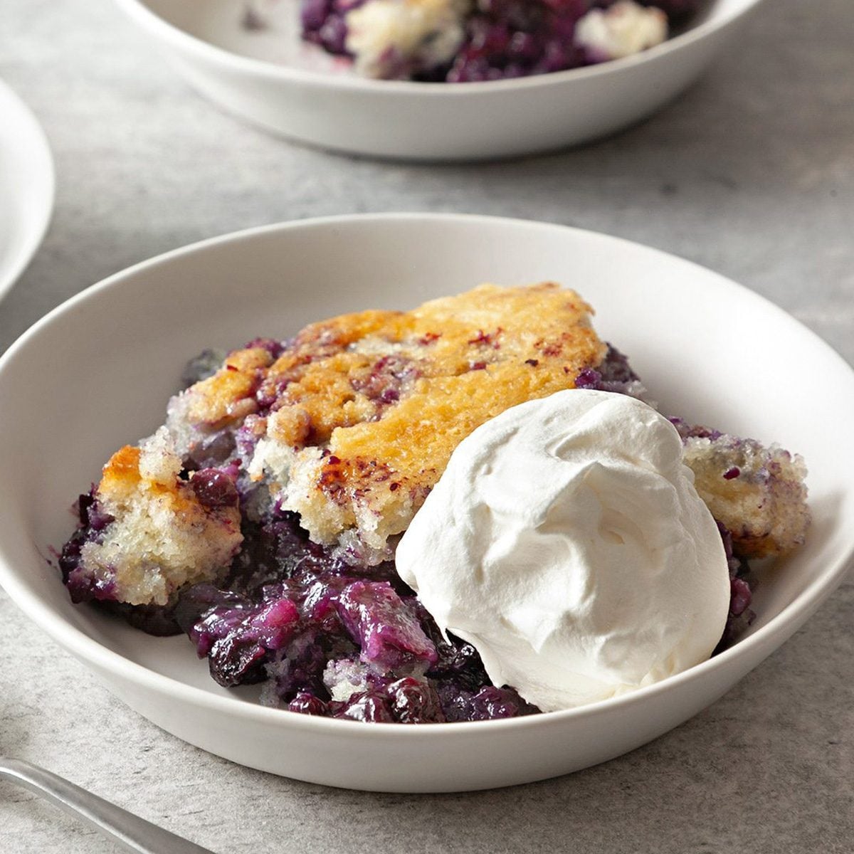 Buttery Blueberry Cobbler
