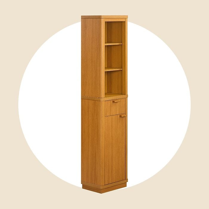 Beautiful Fluted Linen Storage Via Walmart.com