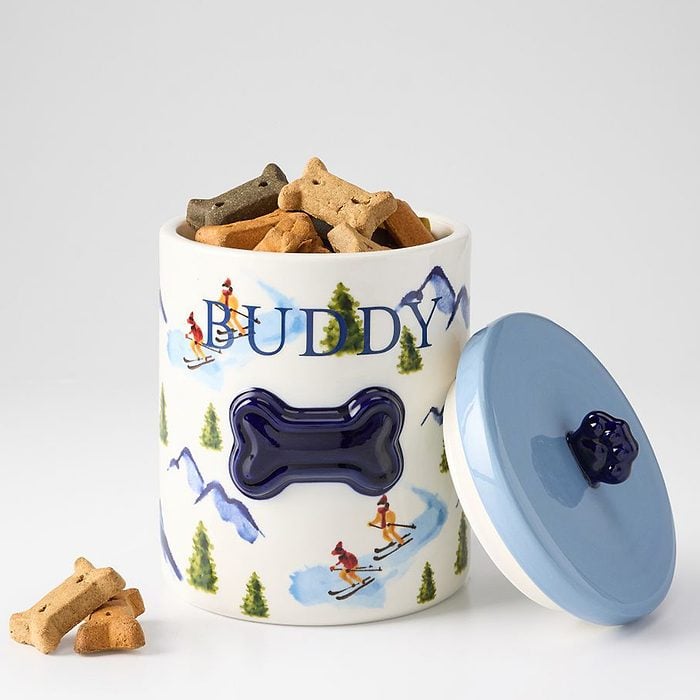 Ceramic Dog Treat Jar