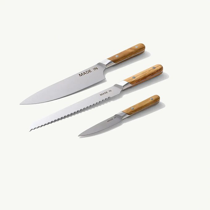 Christmas Came Sthree Piece Knife Set