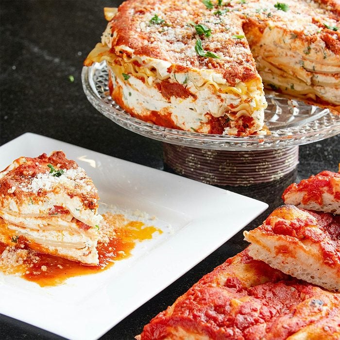 Ferrara Bakery Homemade Lasagna Via Goldbelly.com