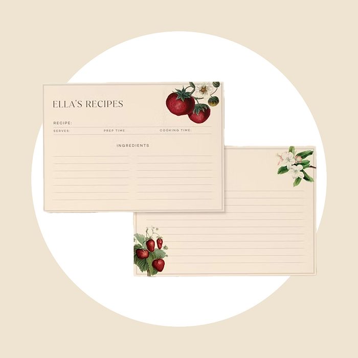 Papier Recipe Cards