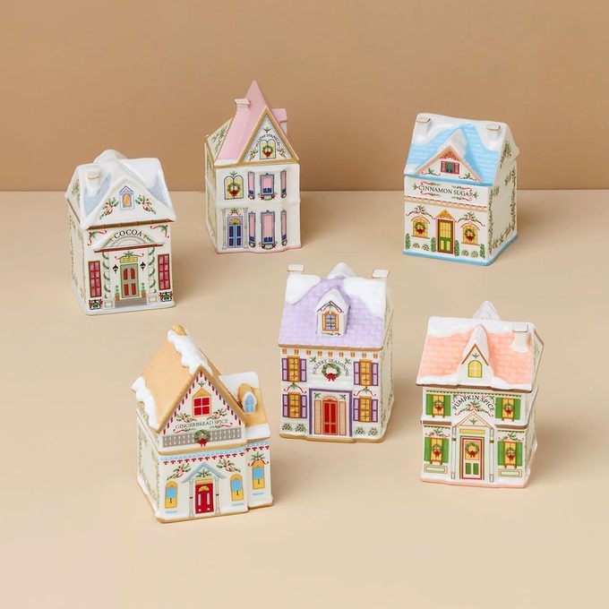 Lenox Spice Village Christams Spice Jars