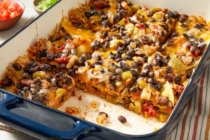 Black Bean Tortilla Casserole
