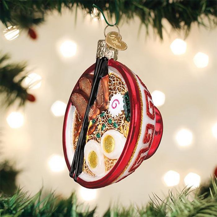 Bowl Of Ramen Ornament Via Oldworldchristmas.com